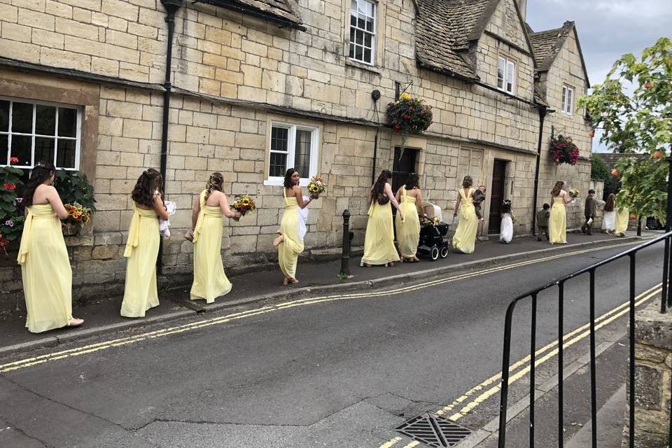 Bridal  party.