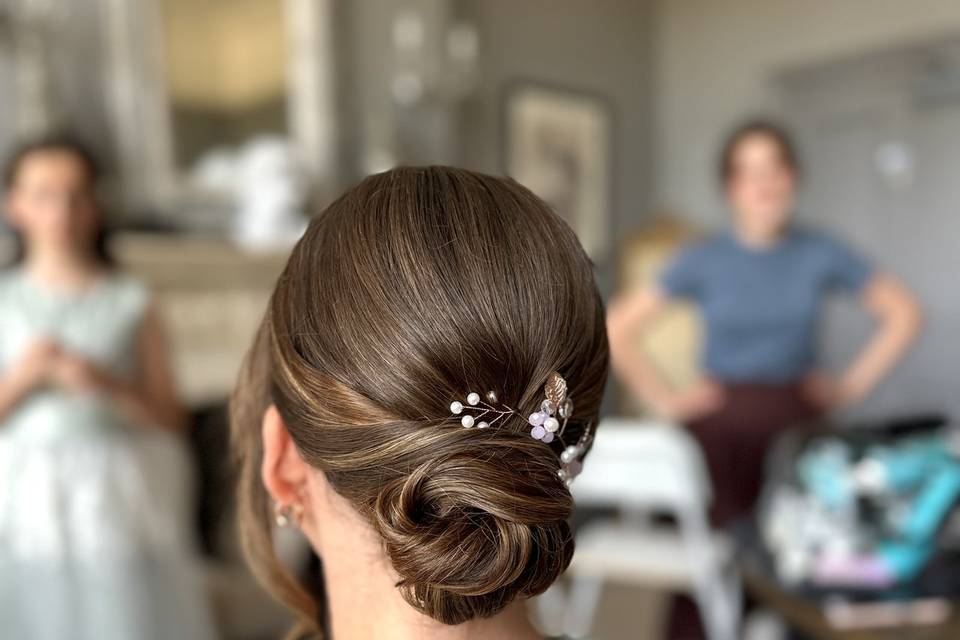 Low bun