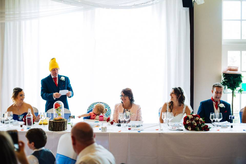 Love wedding speeches!