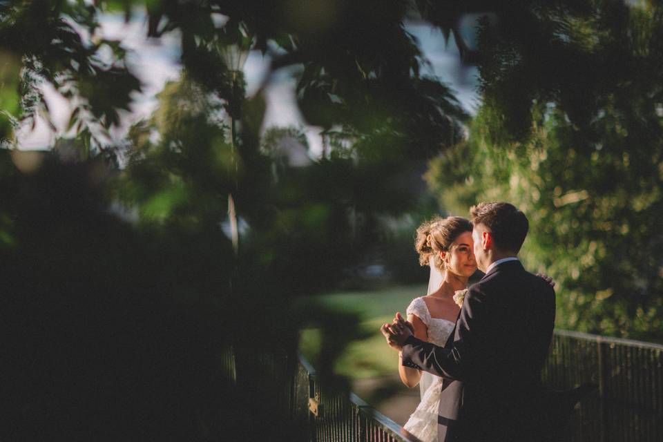 Documentary wedding photograph