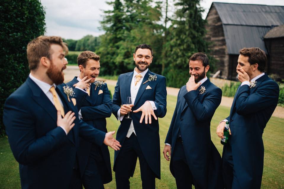 Groom prep funtime