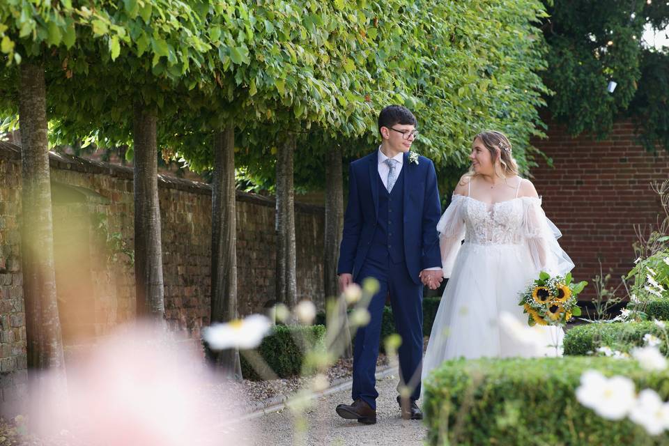 A walk in the garden