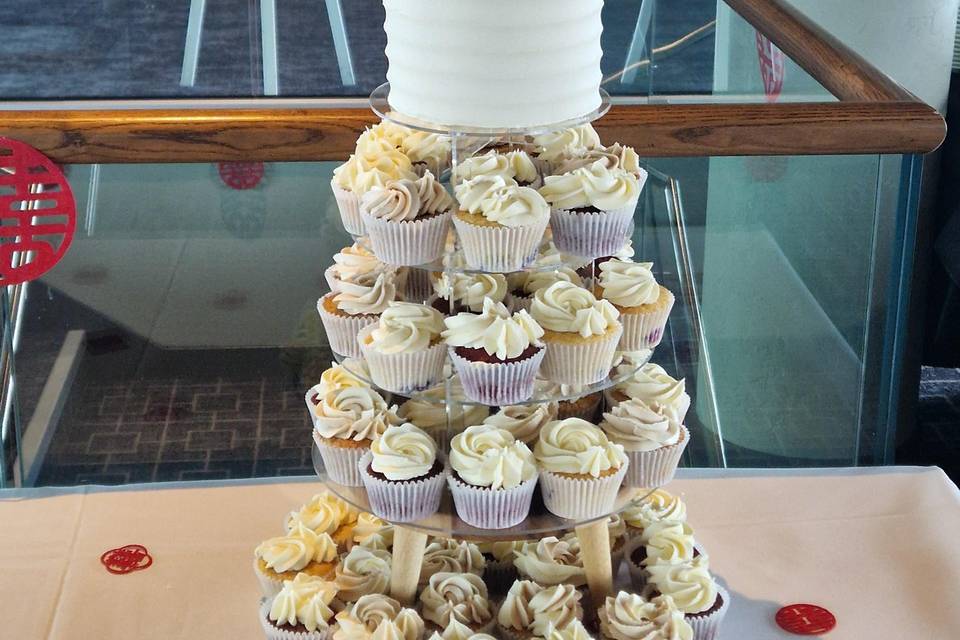 Cupcake tower