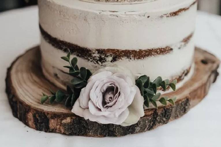 Naked Wedding cake