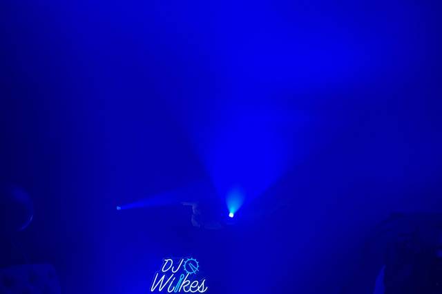 Full dancefloor lighting setup