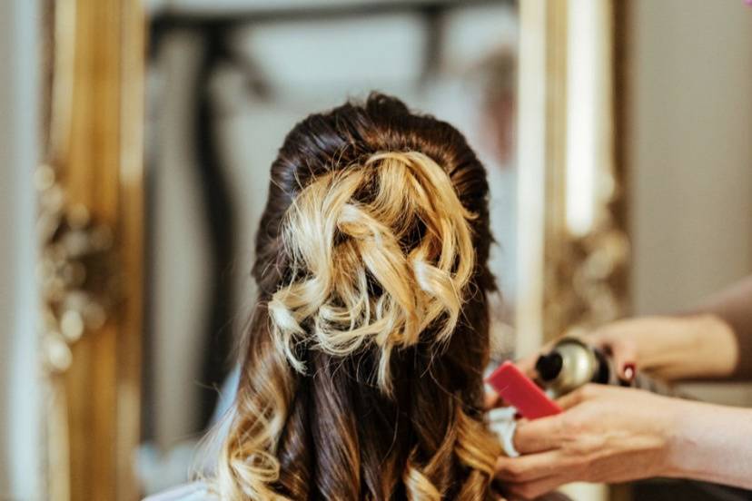 Wedding Hair by Yvonne Bone