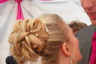 Wedding Hair by Yvonne Bone