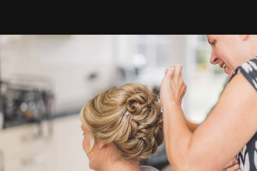 Hair Up by Yvonne