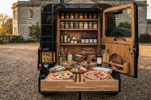 Pizza Van Setup,Northumberland