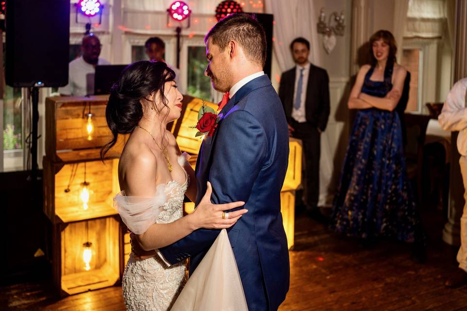 First dance.