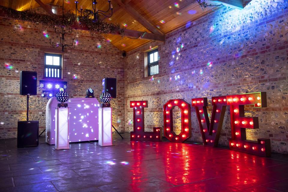 Love in lights