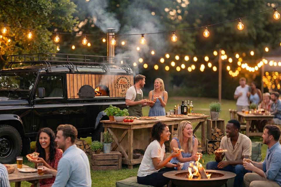Wood-Fired Pizza Van
