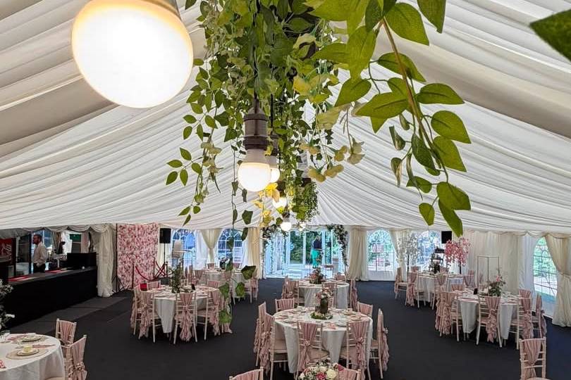 Marquee set up