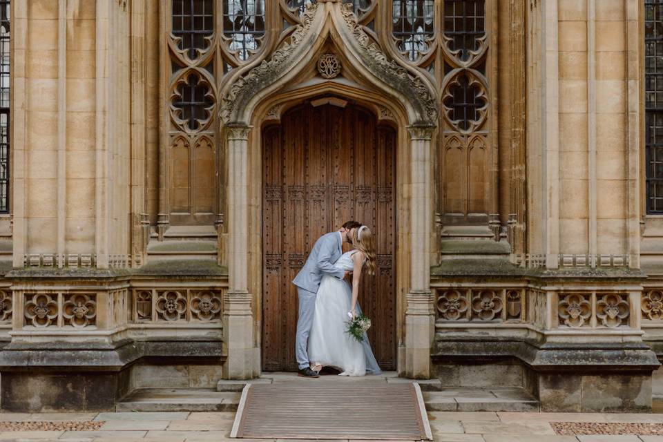 Bodlein library wedding