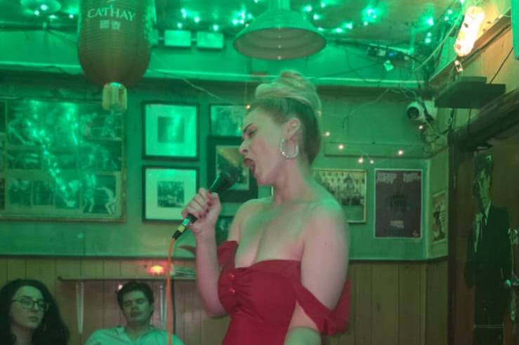 Performing at Trisha’s