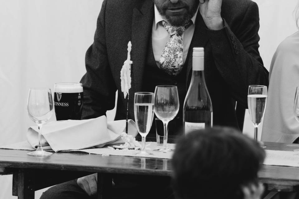 Top table