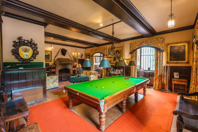 Billiard room