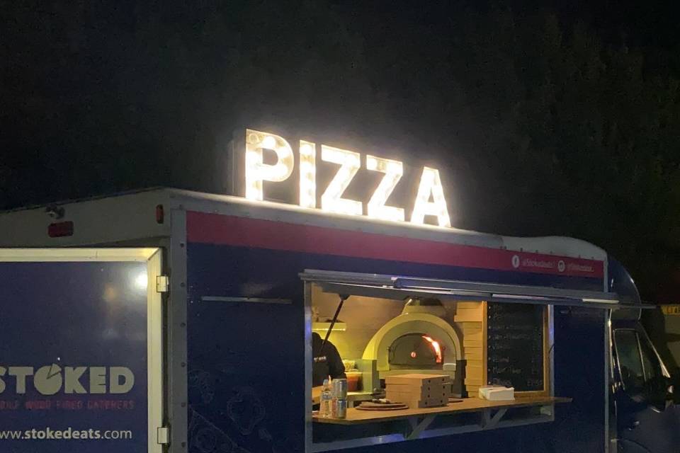 Stoked eats in action