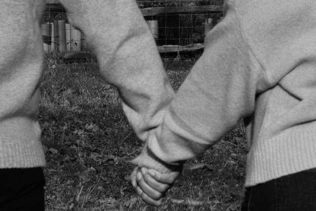 Hand holding