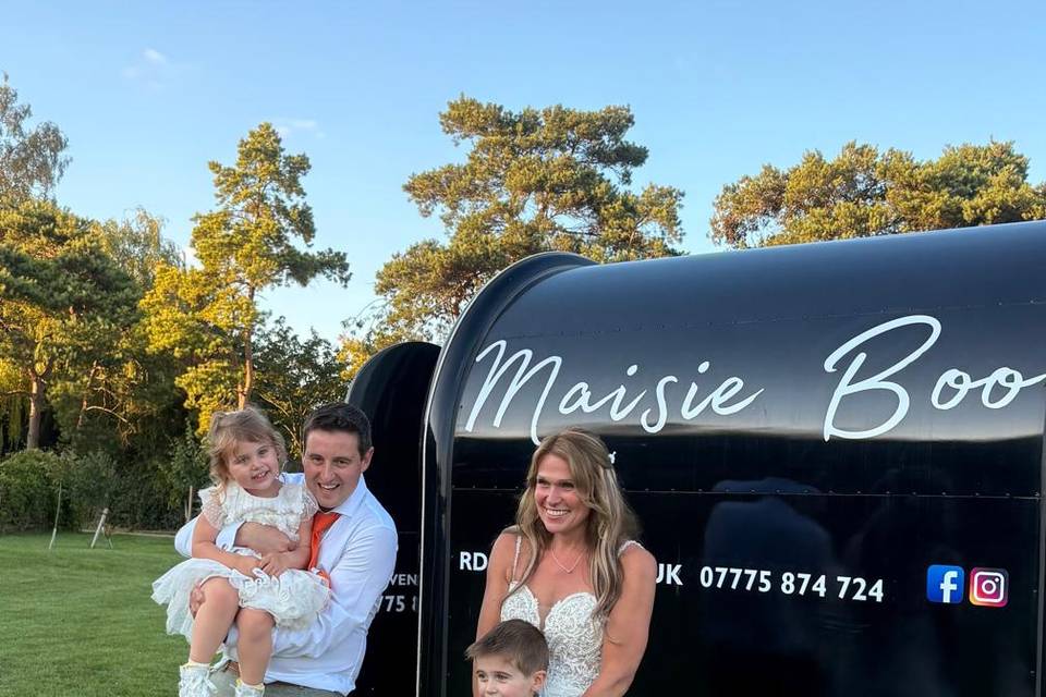 Maisie with Maisie Boo