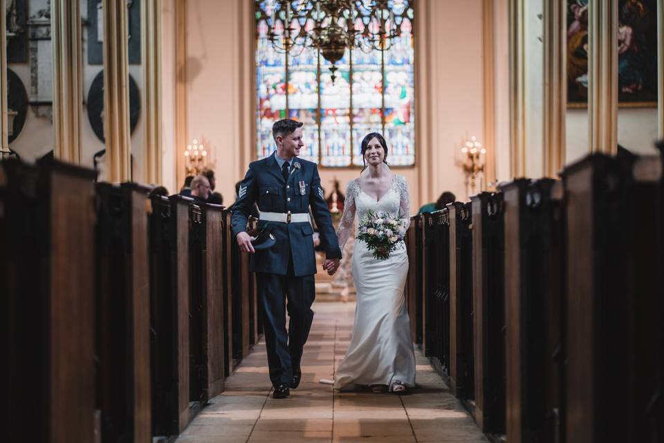 Just married