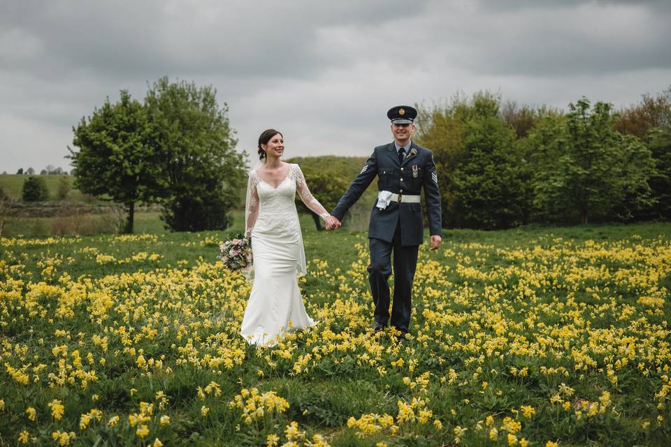 Colourful couple shoot
