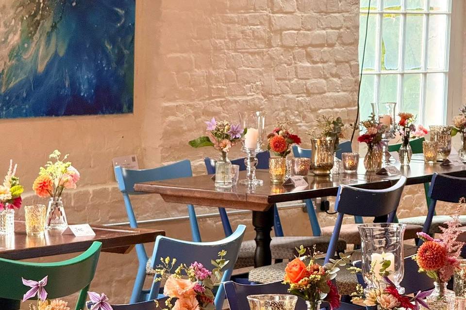 Willow and Blush Venue Styling