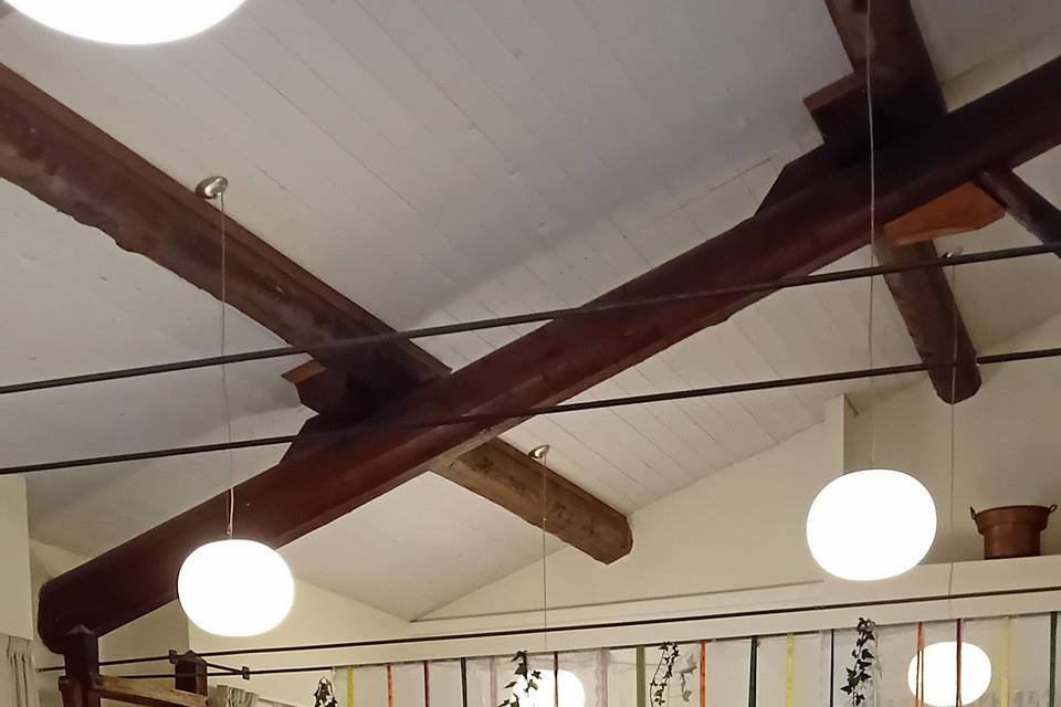 Wedding ceremony inside