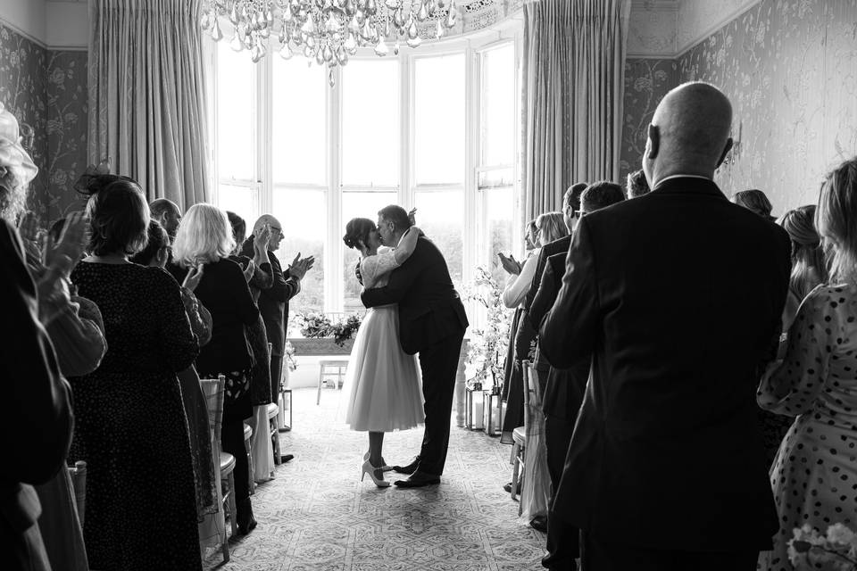 Clevedon Hall wedding