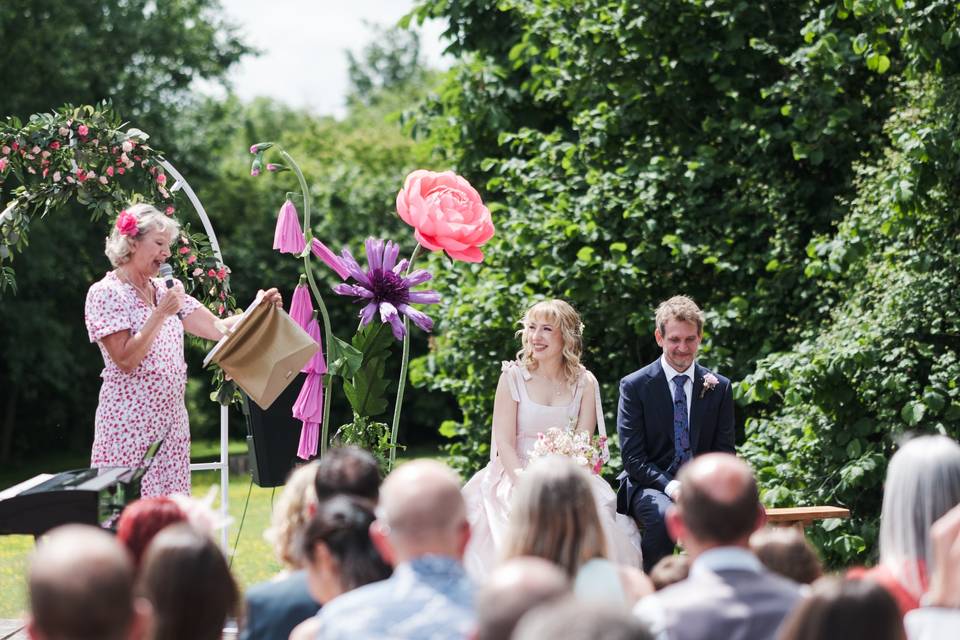 Beautiful Outdoors Wedding