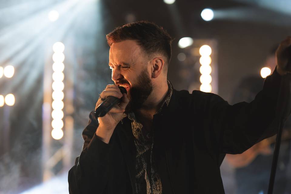 Iain our lead singer