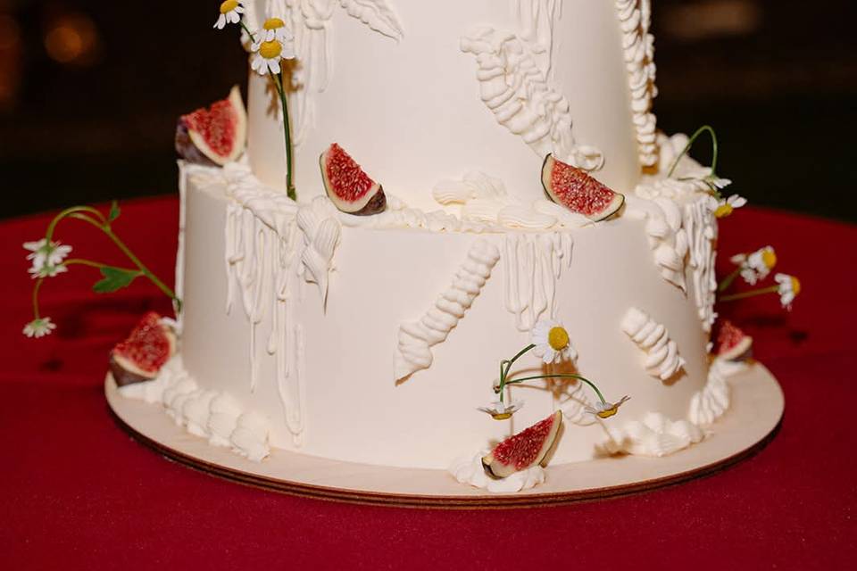 Fig wedding cake