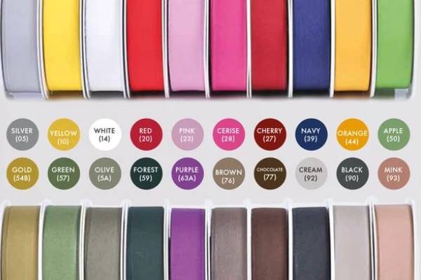 Ribbon choices