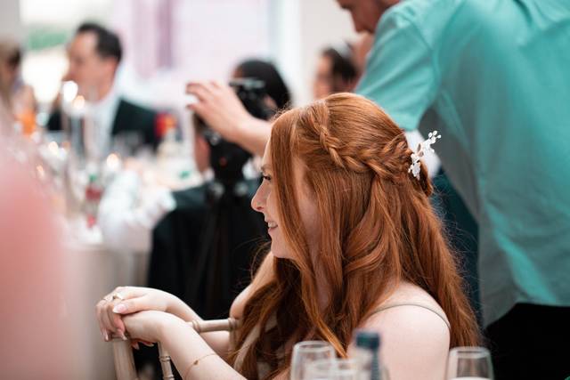 Bridesmaids hair