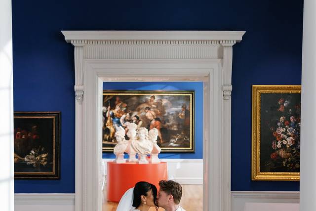 Art Gallery Couples Shot