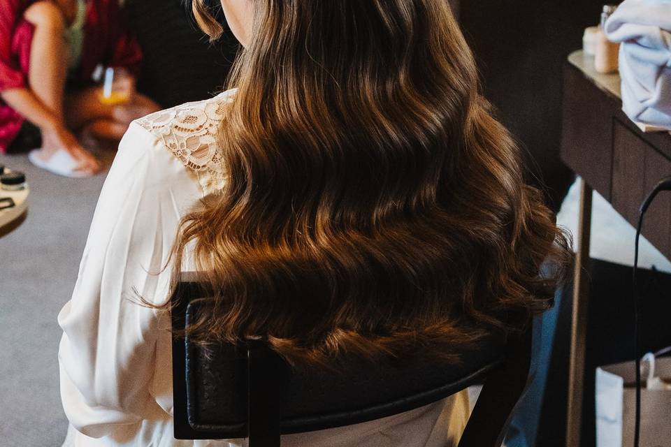 Bridal hair