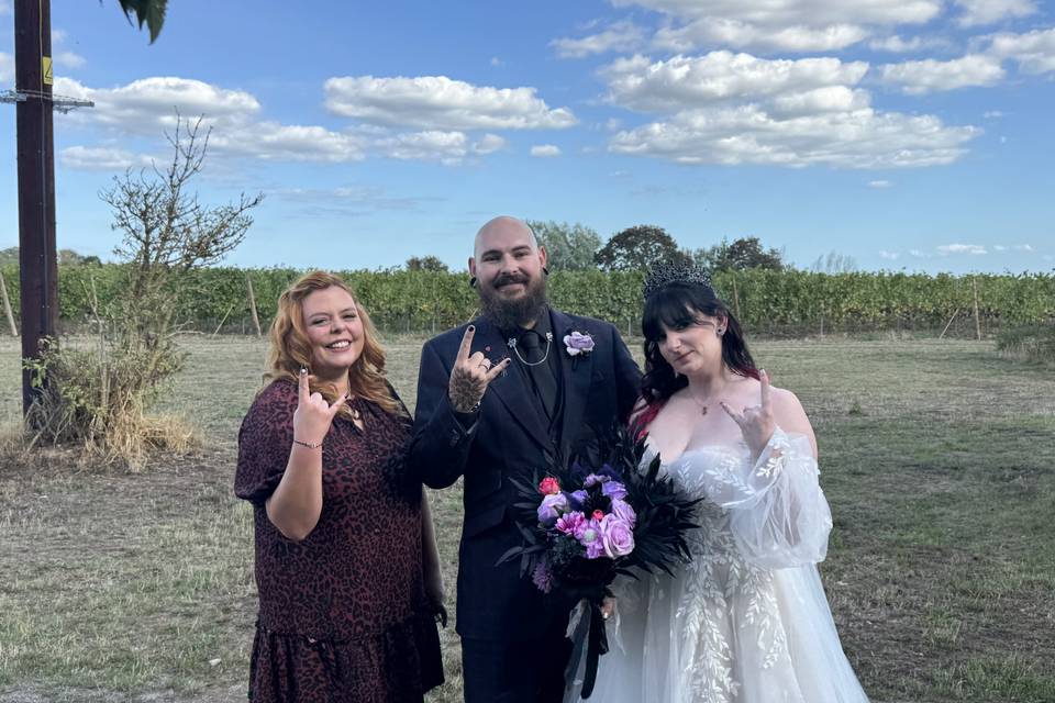 Emo wedding of the year