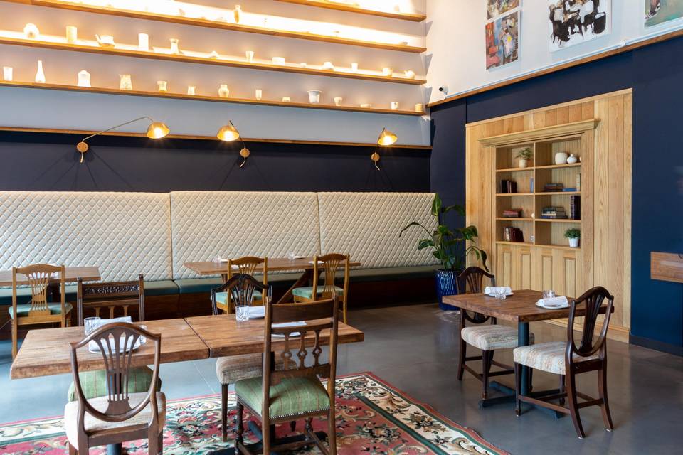 Space for dancing and dining