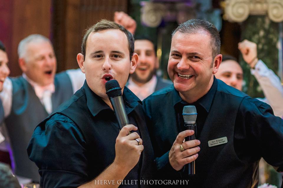 Singing waiters