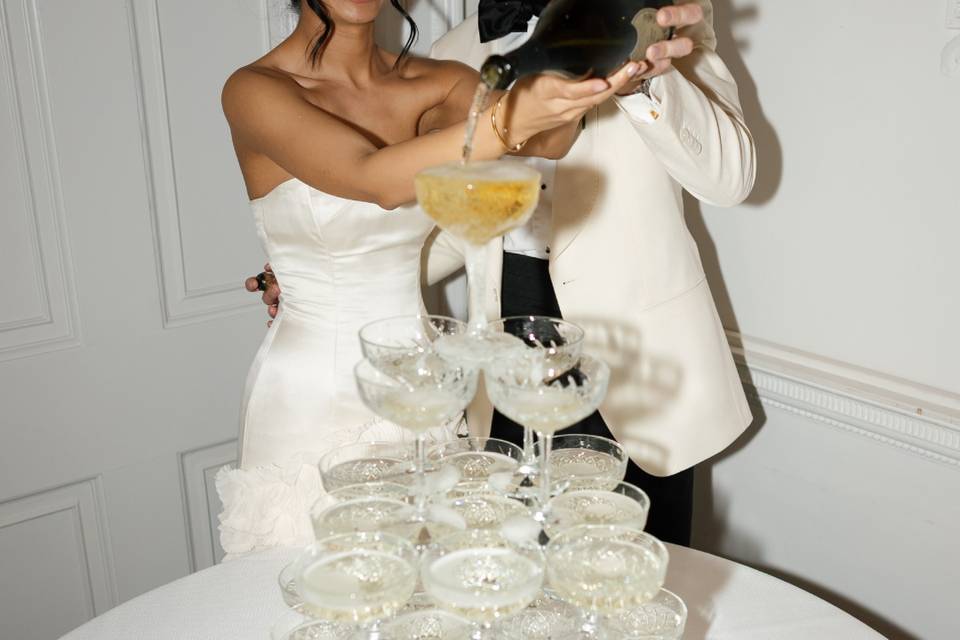 Champagne Tower