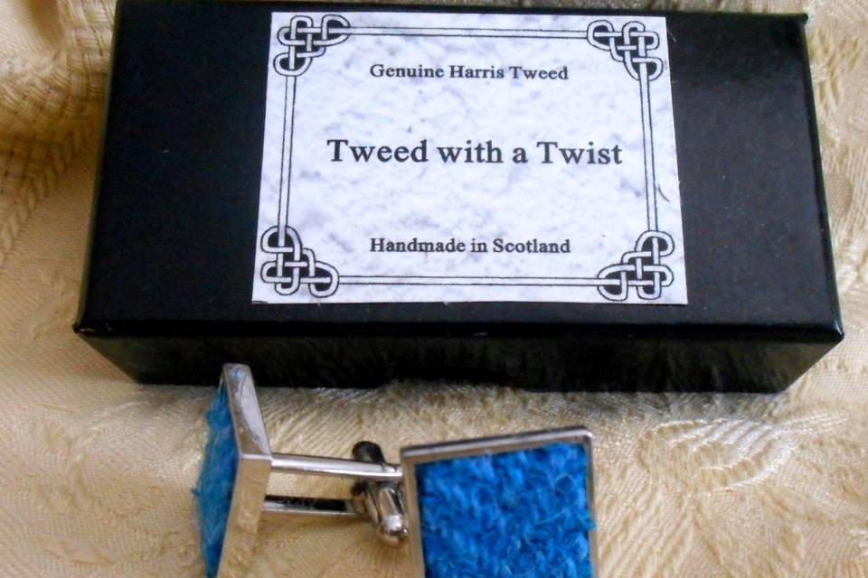 Harris Tweed square