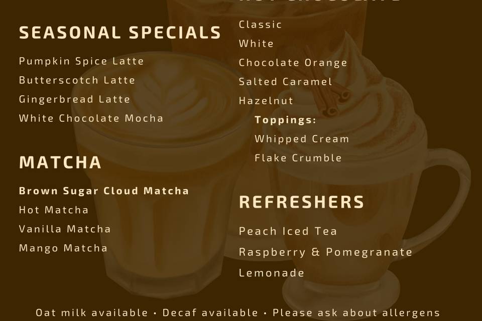 Winter Menu