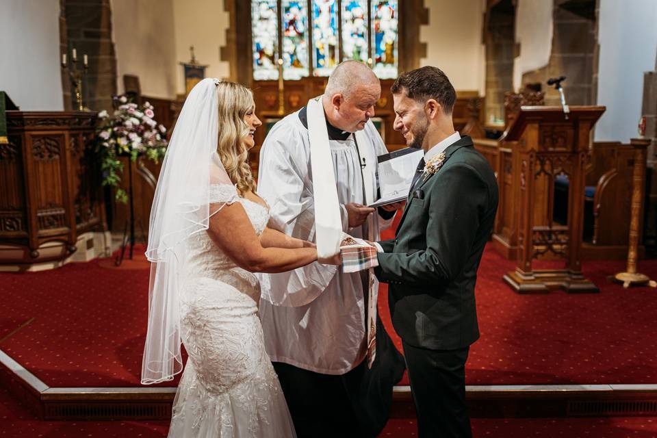 Church wedding