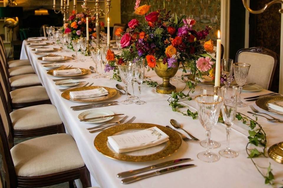 Intimate Wedding Breakfast