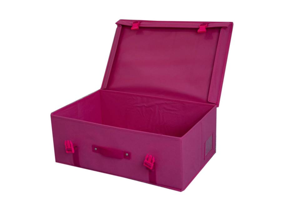 Pink storage box