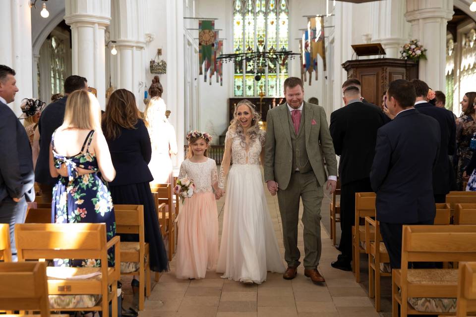 Just married
