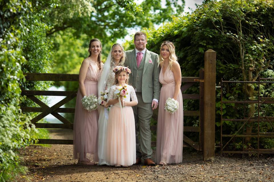 Thaxted wedding day