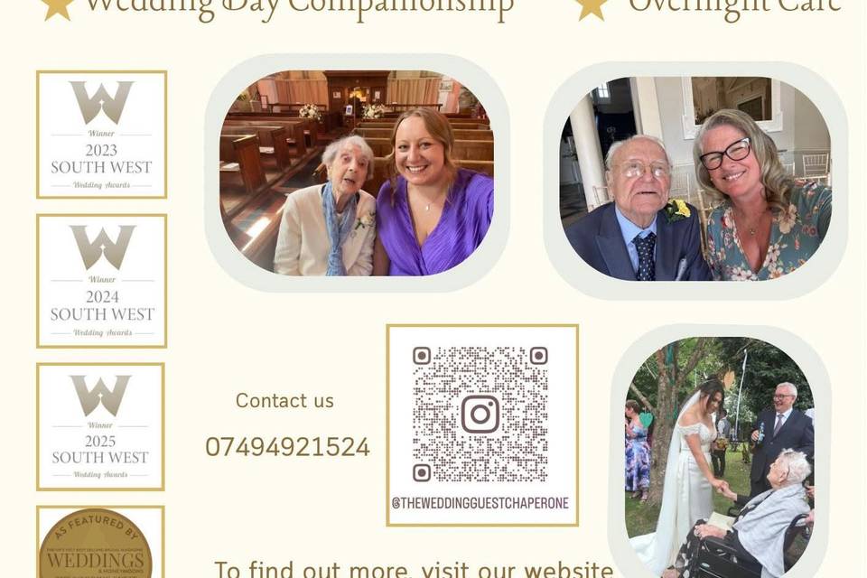 Wedding Guest Chaperone Sussex