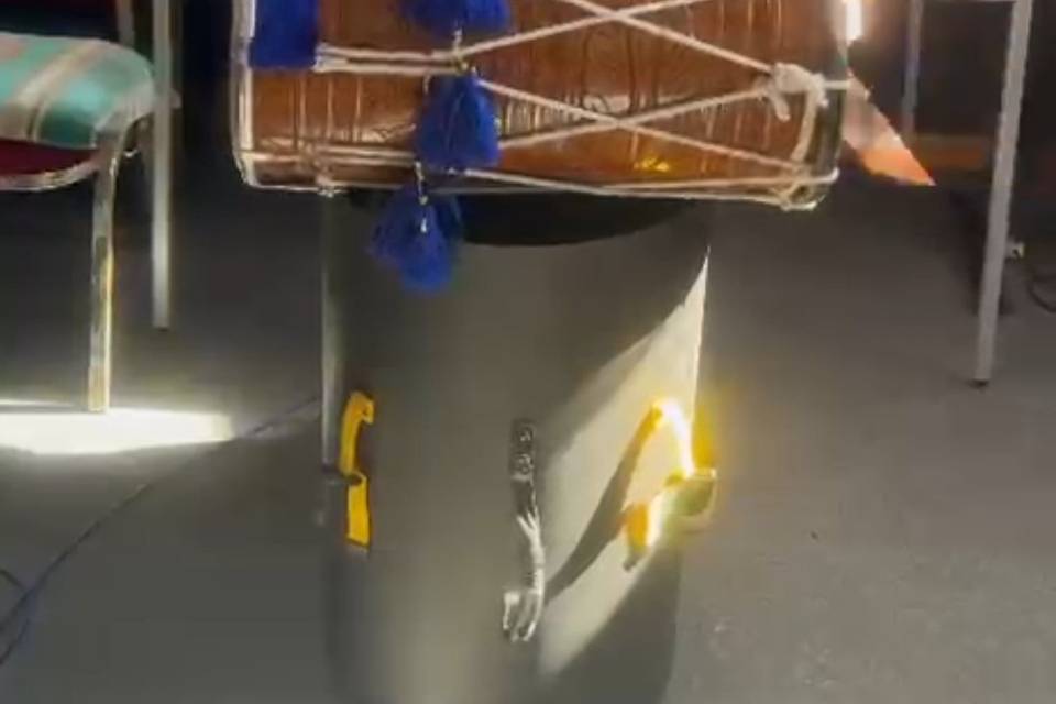 Professional dhol Player