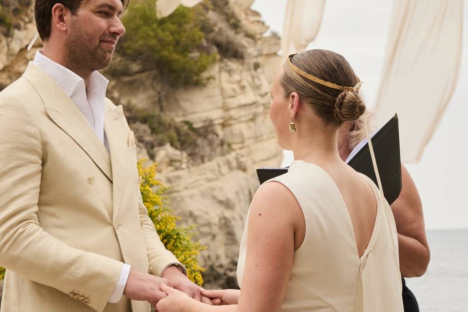 Wedding on Cameo Island Greece